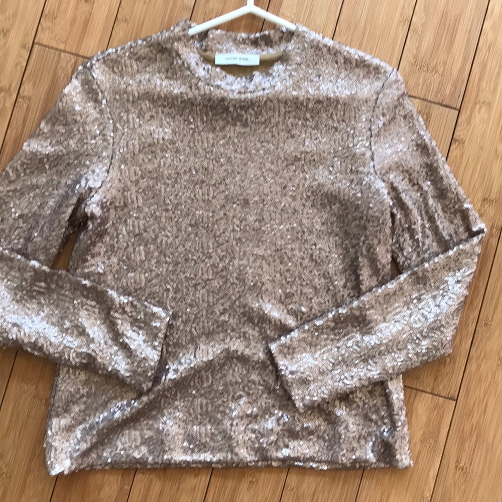 Anine Bing sequin Top